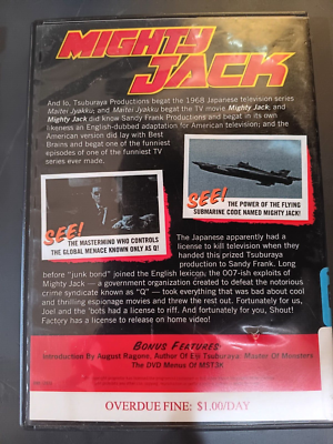 Mystery Science Theater; Mighty Jack (MST3K) DVD, Ex-Library | eBay