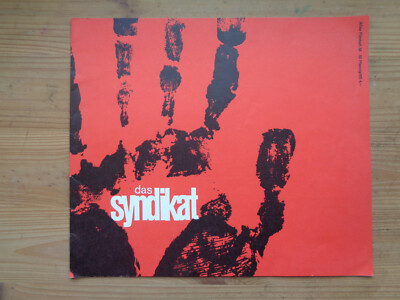 Atlas Filmprogramm A 58  Das Syndikat / The Racket / Gangster  R.Mitchum