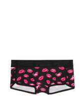Victoria's Secret PINK Logo Boyshort Panty Pink Lips