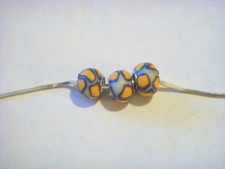 FIMO CLAY BEADS FOR BRACELETS OR PENDANTS D29