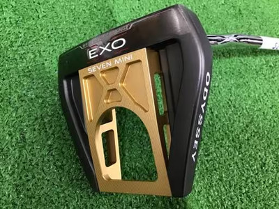 2019 Odyssey EXO SEVEN MINI GOLD STROKE LAB 34inch PUTTER Golf 