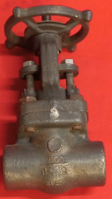 R-P&C FORGED STEEL GATE VALVE 1/2'' 715# @850°F CR-13 FIG NO. EF57D