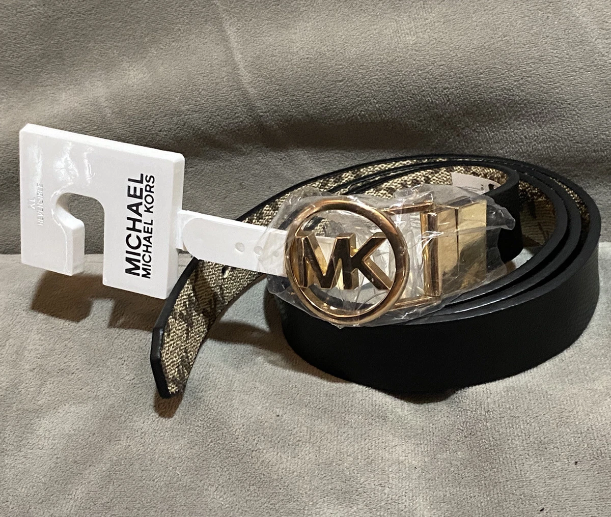 Women's mk best sale reversible belt