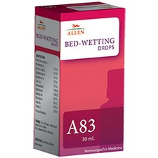Allen A83 Bed-Wetting Drops 30ml  PURE HERBAL AYURVEDIC