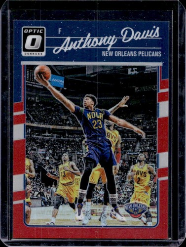 2016-17 Panini Donruss Optic Anthony Davis Red #/99 Pelicans