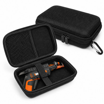 Hard Travel Case for WORX WX255L SD Semi Automatic Power Screwdriver Black