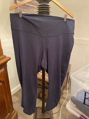 OLD NAVY Active High-Rise Power Soft  7/8 Ankle Leggings NWT Size XXL Navy
