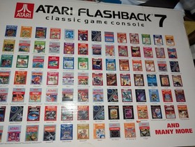 Atari Flashback 7 Classic Game Console 101 Built in Games Space Invaders Frogger