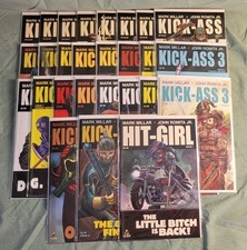 Lotto pezzi Kick-Ass Marvel Icon Comics 1,2,3 - tutti i numeri della serie + varianti