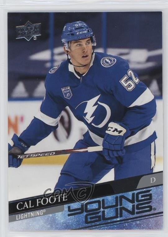 2020-21 Upper Deck Young Guns Cal Foote #476 f4k