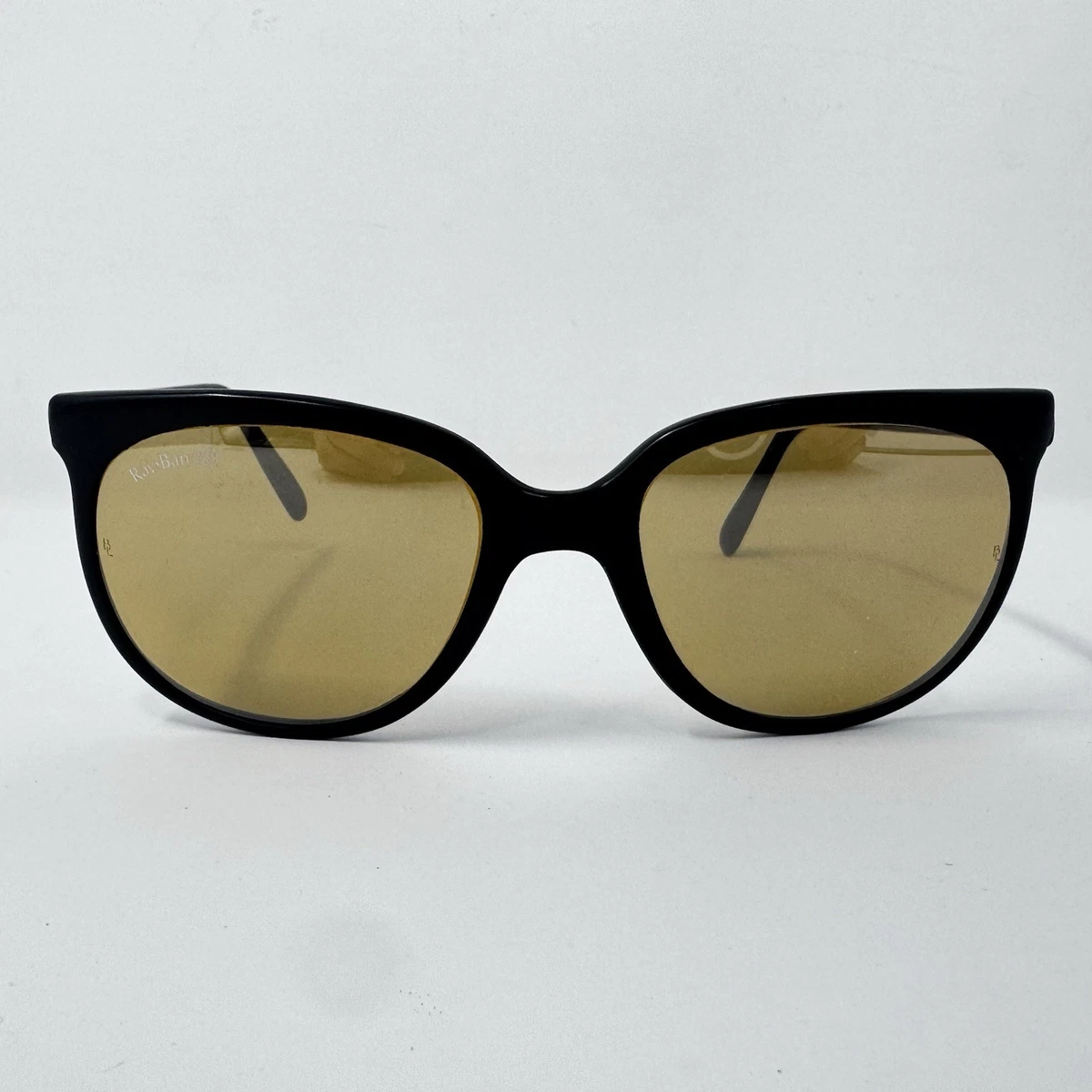 Ray-Ban Black Round Vintage Sunglasses for sale | eBay