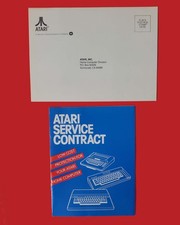 Atari Computer Service Contract and Warranty ...