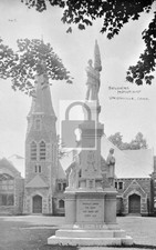 Soldiers Monument Unionville Connecticut CT - Reprint