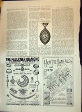 Old 1897 Badge Incorporated Law Society Liverpool Ellimans Faulkner D Victorian