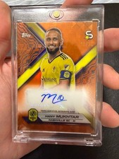 Topps Hany Mukhtar Autograph Card 2024 Superstars MLS Limited 25 Serial Numbere