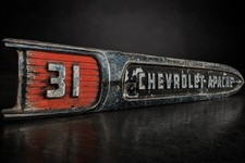 1959 Chevrolet Apache 31 Fender Emblem Oem Rh Passenger Side Vintage Chevy Truck