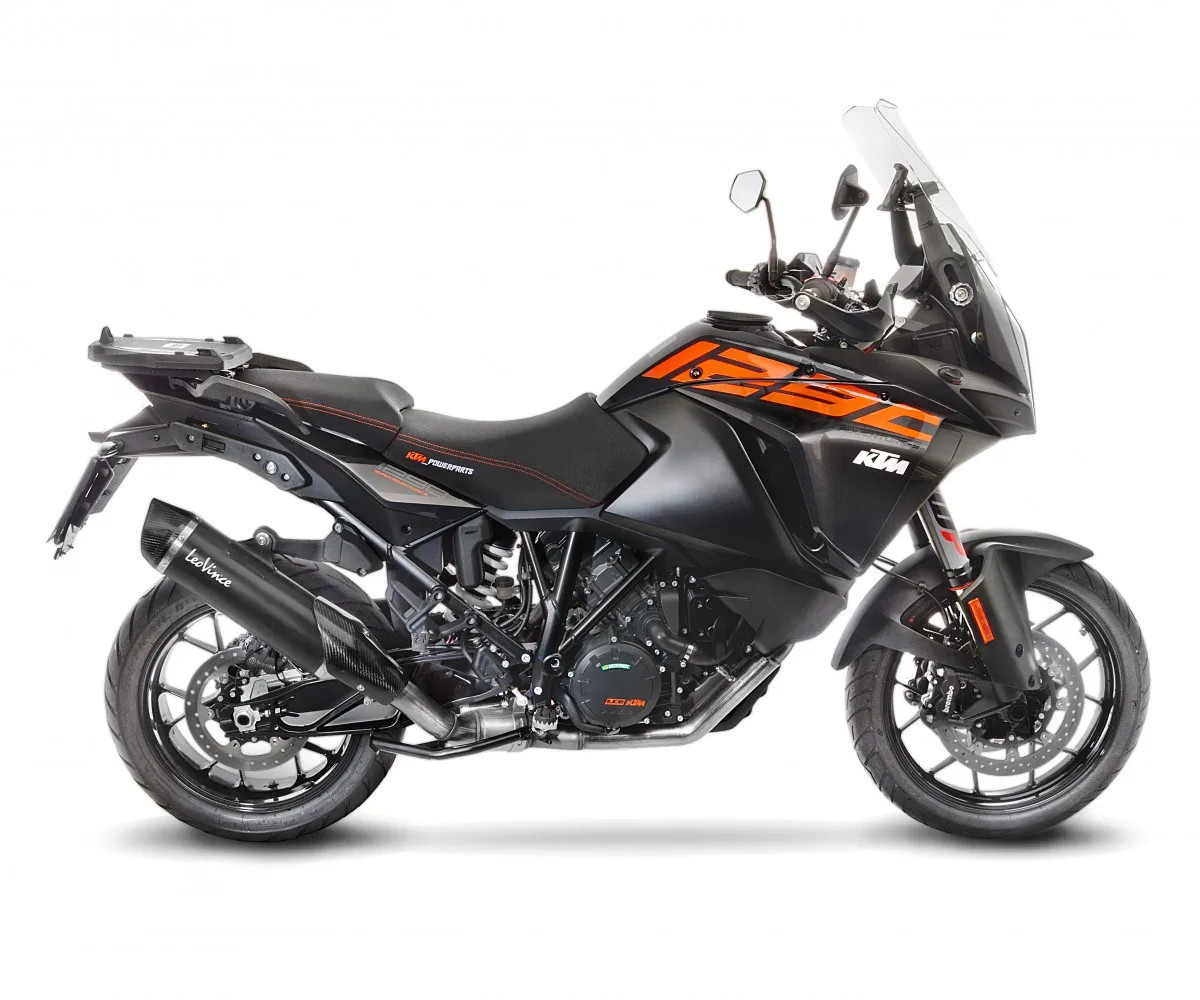 LeoVince Muffler exhaust NERO E4 KTM 1290 SUPER ADVENTURE R / S / T 2017 2020