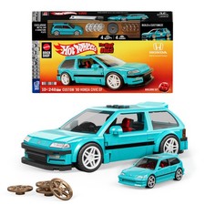 Mattel Brick Shop Hot Wheels Speed Custom '90 Honda Civic EF 248pcs JHF62