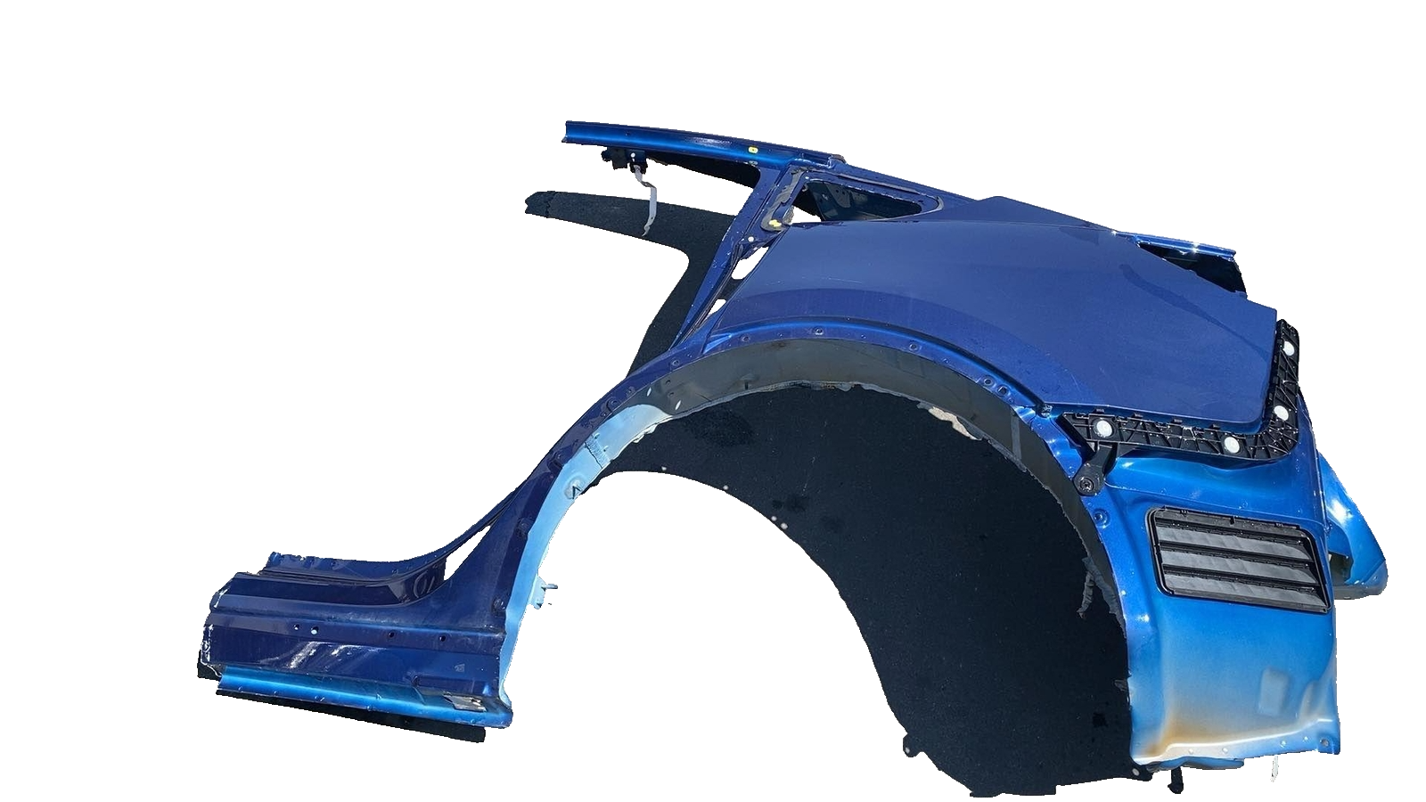 ⭕ 2020-2023 Tesla Model Y Rear Left Quarter Panel Structural Cutout LH Blue PPSB