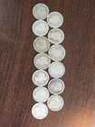 Barber Dime Lot - 13 Dimes - 1897-99, 1901, 1903, 1908-09, 1911, 1912-16 0.900