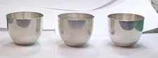 Vintage 3, Authentic Reproduction "Jefferson Cups" Stieff Pewter P 50