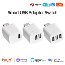 Tuya Smart WiFi USB Adapter Switch 5V Mini USB Power Adapter Smart Life UK.