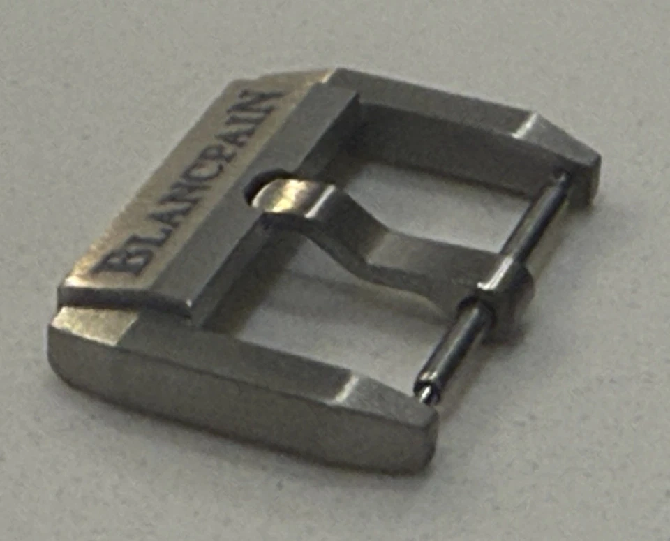 New OEM Brushed Titanium Blancpain 20MM Pin Buckle Fifty Fathoms - Image 2 of 3
