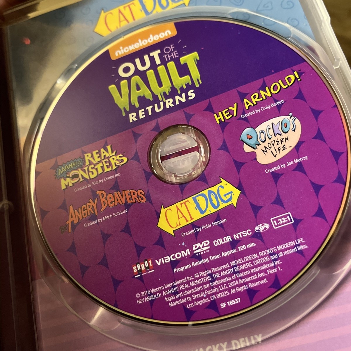 Nickelodeon - Out Of The Vault Returns DVD (2016) SHOUT Factory