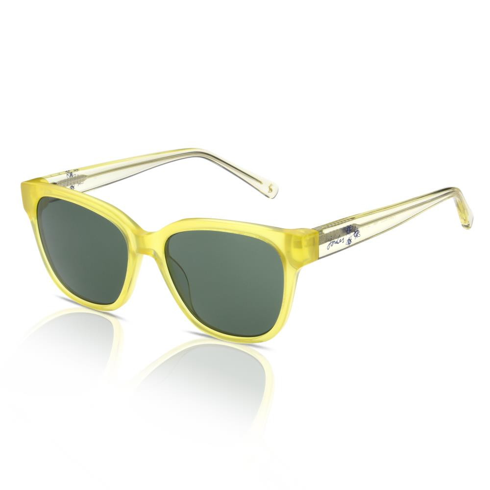 Joules Sunglasses Women's Elder JS7078 484 Milky Mustard Yellow/Green