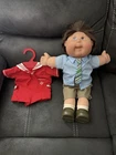 Cabbage Patch Kids Boy Doll 2006 Signed w/ Birth Certificate 2 Outfits & Shoes