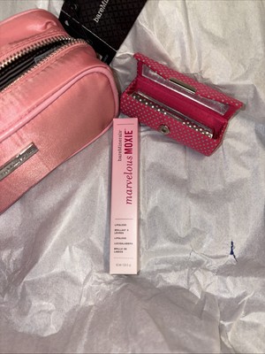 bareMinerals Positively Pink Marvelous Moxie Duo- With Lipstick Carrying Case