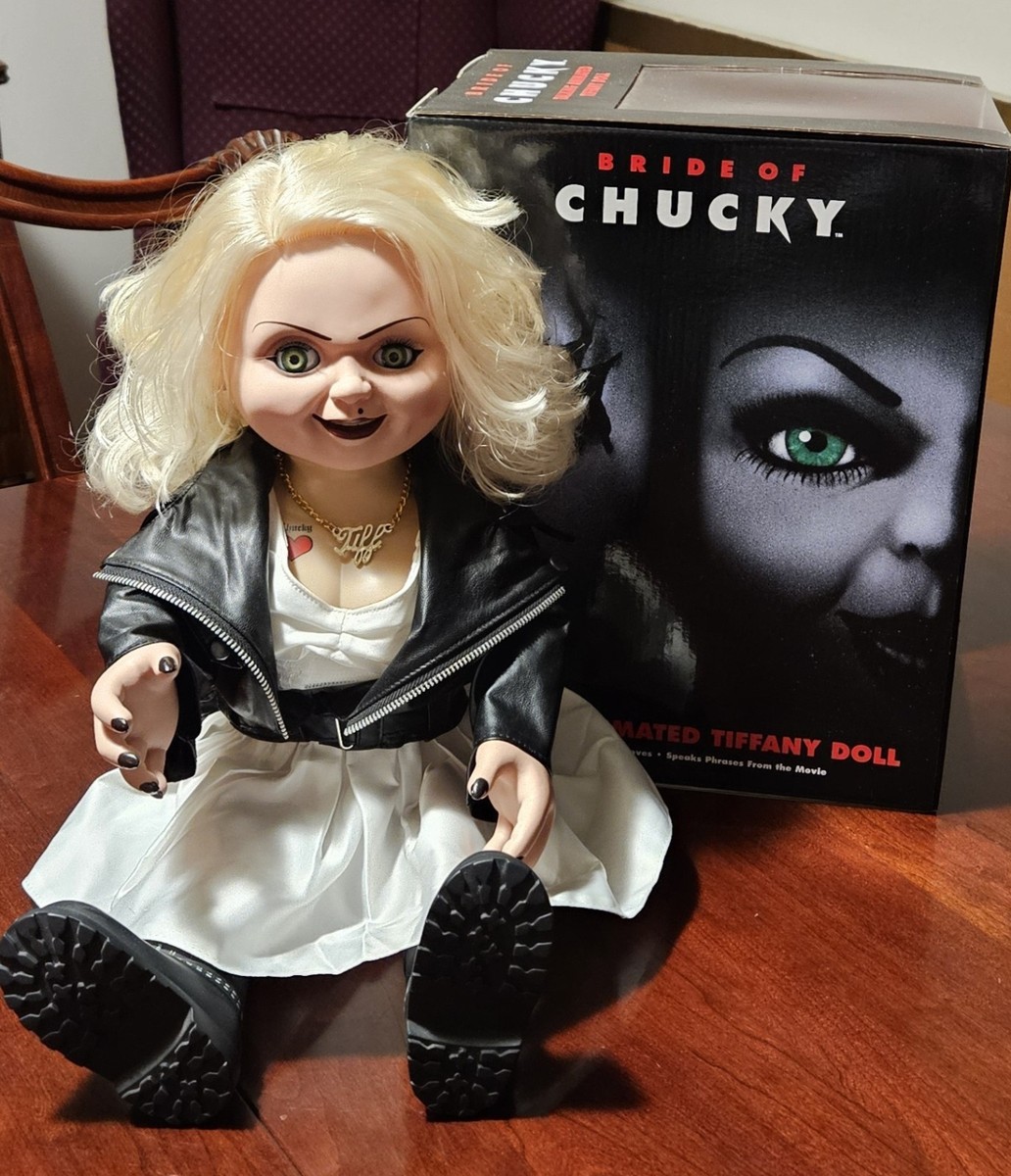Bride of Chucky Talking Animated Tiffany Doll Animatronic