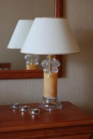 Design Tischlampe Leuchte Leuchten Lampe Klassische Beleuchtung Tisch 58Cm Neu