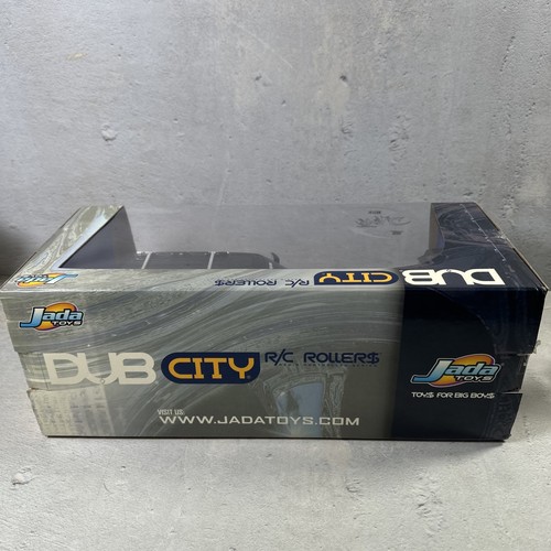 Rodillos de control remoto Jada Toys Dub City Lincoln Navigator negros escala 1:12 nuevos en caja - Imagen 10 de 14