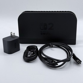 Official Nintendo Switch 2 Dock w/Charger & HDMI Cable