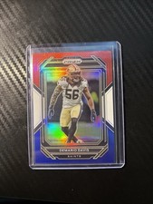 2022 Panini Prizm #212 Demario Davis Red White and Blue