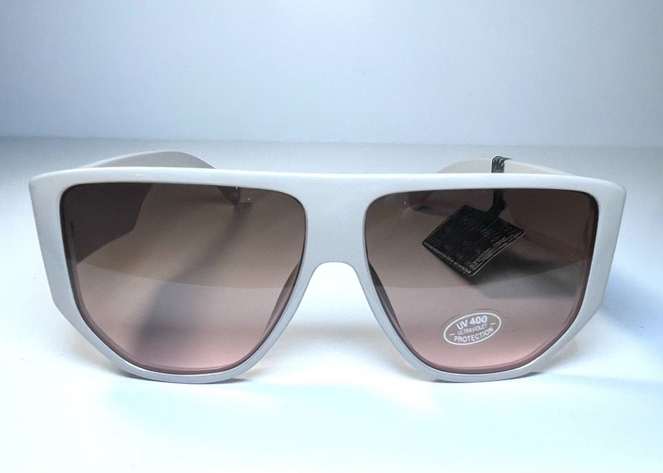 NEW XOXO Beige Large Aviator Style Designer 55927 Sunglasses + Case - Image 2 of 4
