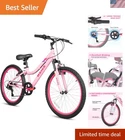20 24 Inch Kids Mountain Bike,Kids Bike for Girls Age 6-14  Old,6 Speed Kid B...