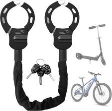 Electric Scooter Lock, Heavy Duty anti Theft Chain Lock with Key, Accessories fo