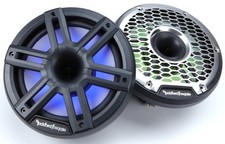 Rockford Fosgate M2-8HB 8" Coax Speakers, Black, Horn, RGB