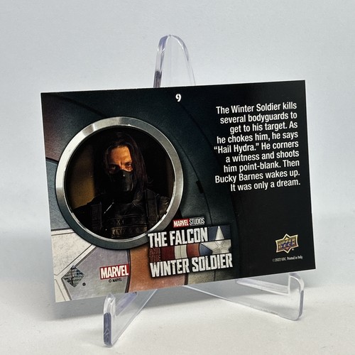 2022 Upper Deck The Falcon and the Winter Soldier #9 Dreams of Hydra - Picture 4 of 6