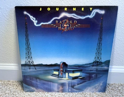 Journey - Raised On Radio (1986, OC 39936) Vinyl LP [VG+]