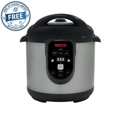 NESCO 9.5 Quart Electric Pressure Canner, Digital Pressure Cooker & Canning Pot