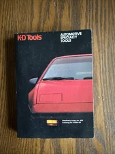 Vtg 1987 K-D Tools Automotive Specialty Easco Hand Tool Catalog Weatherly Index