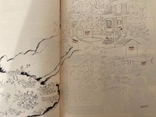 Clipping Dessin original Vintage SEMPÉ (Daté d'août 1971) - 2 pages