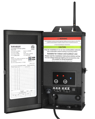 Suraielec 300W Smart Wi-Fi low voltage transformer w/ 2 channels ULTW30B NIB