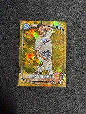 2025 Bowman Chrome Sapphire Baseball Jacob Bresnahan Gold /50