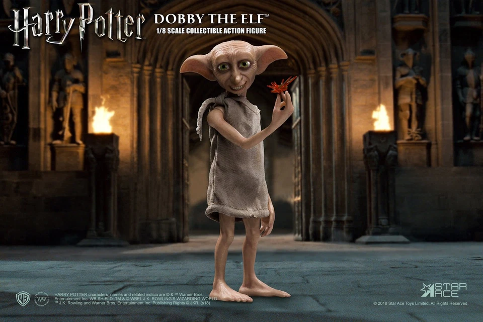 Escala 1/8 - Harry Potter ATCOS - Dobby The House Elf - COMO NUEVO EN CAJA Foto 2 de 4