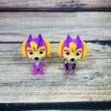 PAW Patrol: The Mighty Movie- Mighty Pups - Lots Rare Skye Pink W/ Purple Bolts