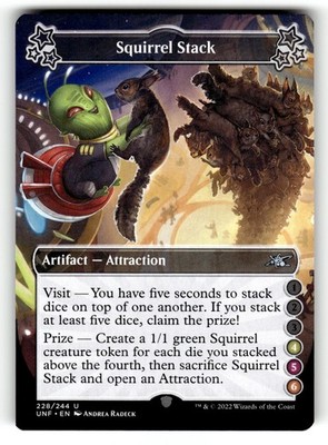 Squirrel Stack (4-5-6) U Unfinity 228 NM